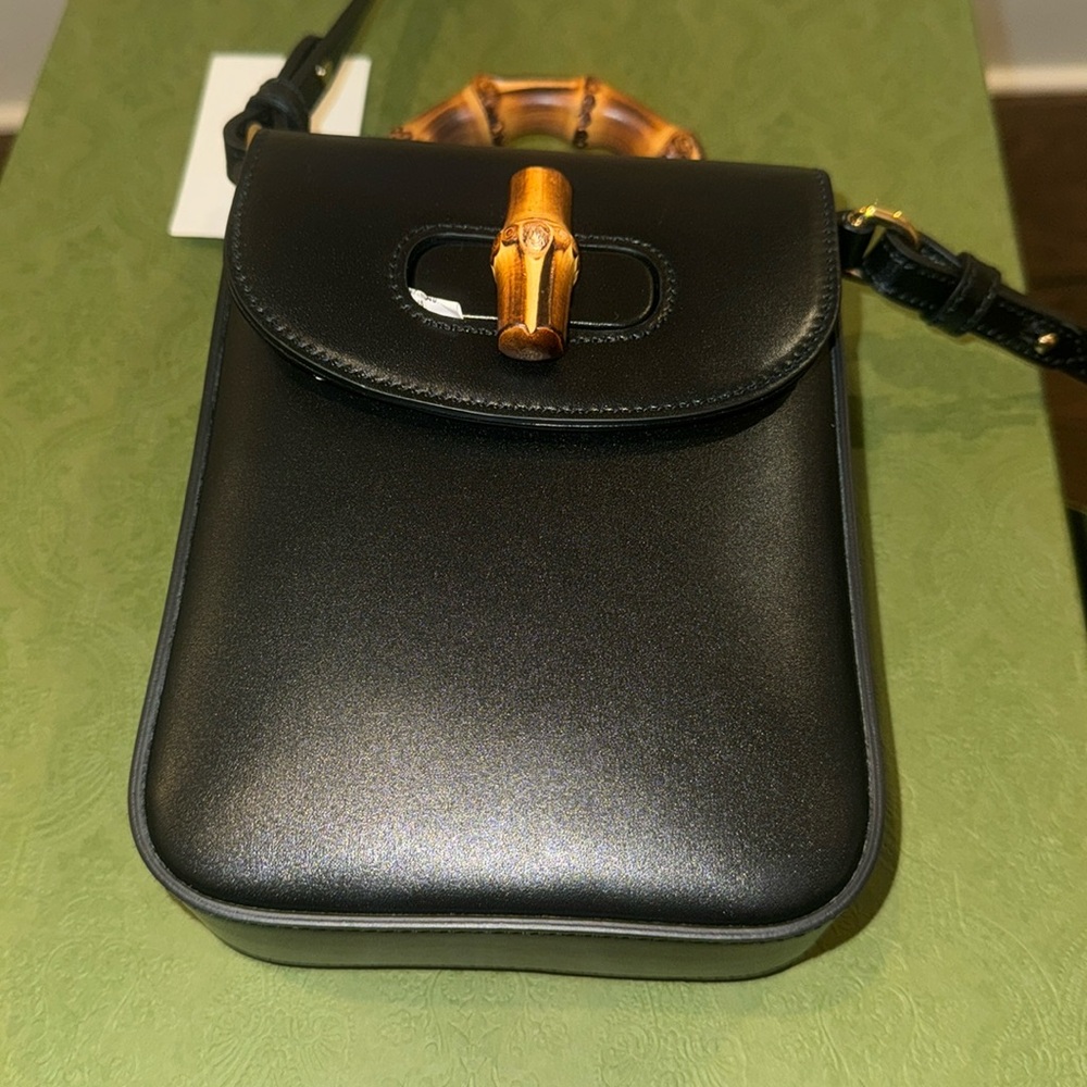 Gucci Bambooo Mini Handbag/Backpack/ Shoulder bag